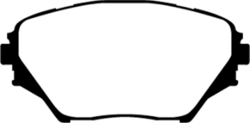 Picture of EBC 01-03 Toyota RAV 4 2-0 Greenstuff Front Brake Pads