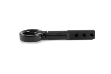 Picture of PERRIN 17-21 Honda Civic Si-Type R-Touring-Hatchback Tow Hook Kit Front - Gloss Black