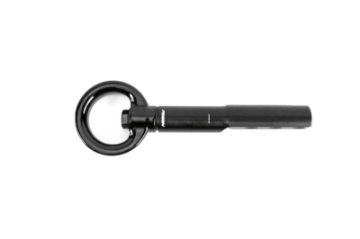 Picture of PERRIN 17-21 Honda Civic Si-Type R-Touring-Hatchback Tow Hook Kit Front - Gloss Black