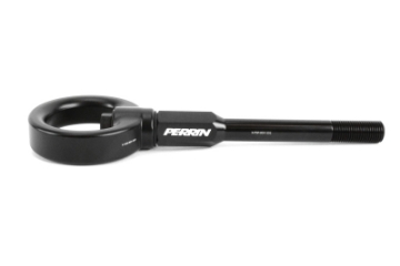 Picture of PERRIN 02-07 Subaru WRX-STI Tow Hook Kit Front - Flat Black