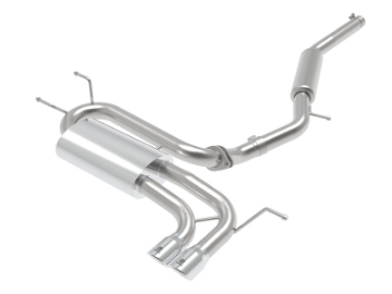Picture of aFe Takeda 2-1-2in SS-304 Cat-Back Exhausts w- Polished Tip 16-19 Mazda MX-5 Miata ND 2-0T