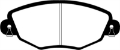 Picture of EBC 01-04 Jaguar X-Type 2-5 Greenstuff Front Brake Pads