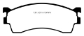 Picture of EBC 01-04 Mazda Protege 2-0 Rear Drums Redstuff Front Brake Pads