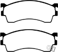 Picture of EBC 01-04 Mazda Protege 2-0 Rear Drums Redstuff Front Brake Pads