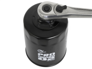 Picture of aFe ProGuard D2 Oil Filter 4 Pack 11-13 Ford F-150 V6 3-5-3-7L - V8 5-0L w- 3-8in Ratchet Drive