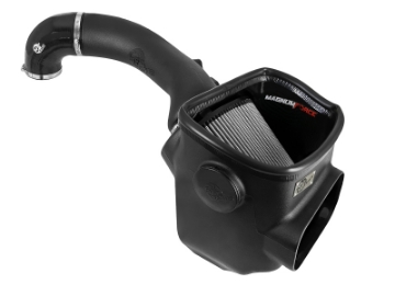 Picture of aFe Magnum FORCE Stage-2 Cold Air Intake System w- Pro DRY S Media 16-19 Nissan Titan XD V8-5-0Ltd