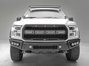 Picture of aFe 17-20 Ford Raptor w-o FFC Scorpion Grill w- LEDs