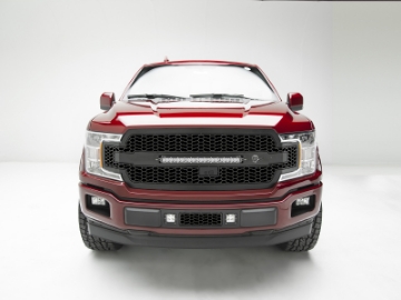 Picture of aFe 18-20 Ford F-150 w- FFC Scorpion Grill w- LEDs