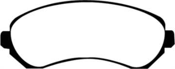 Picture of EBC 01-05 Buick Rendezvous 3-4 2WD Greenstuff Front Brake Pads
