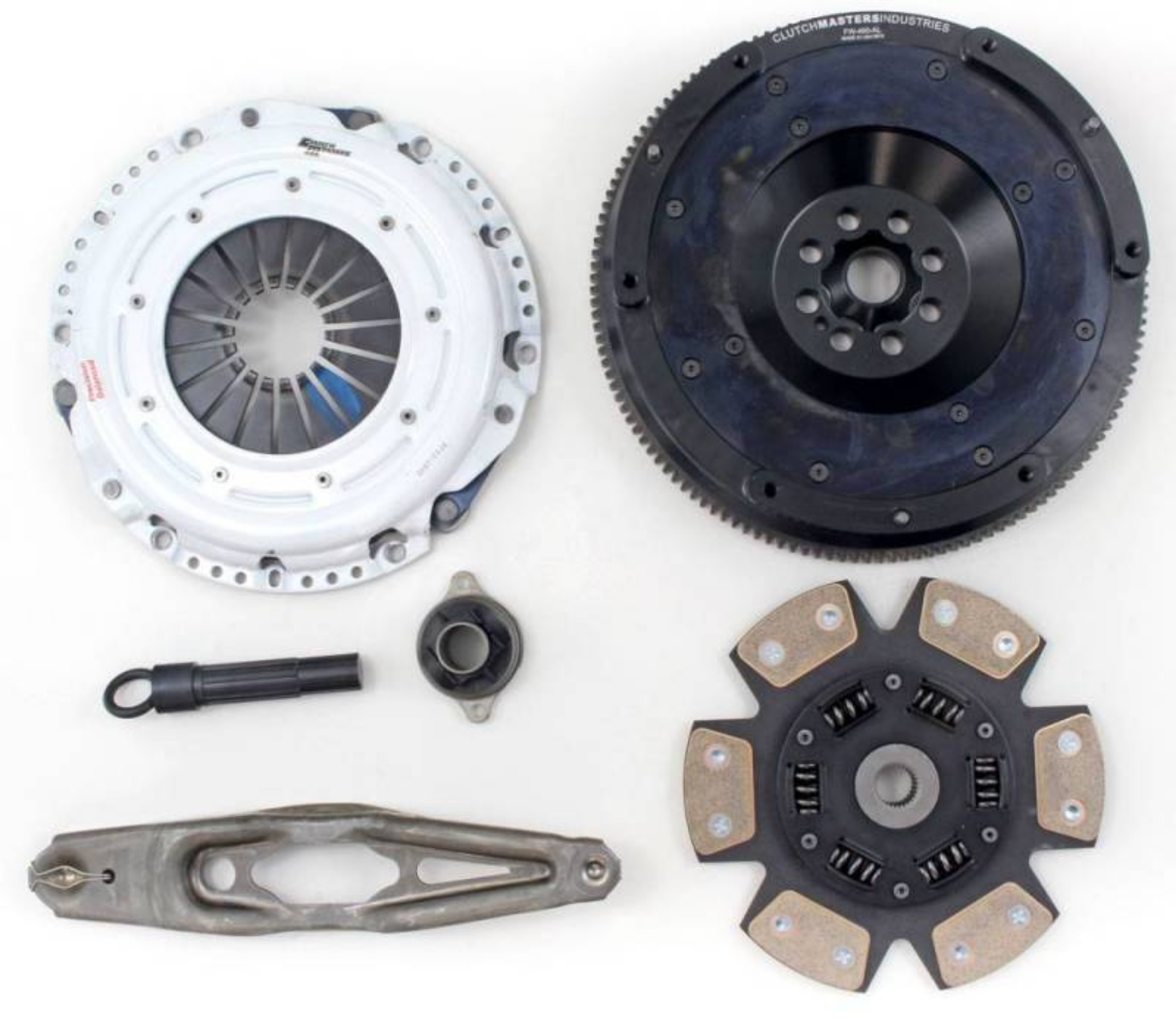 Picture of Clutch Masters 14-19 Mini Cooper 1-5L Turbo FX400 6-Puck Clutch Kit w- Aluminum Flywheel