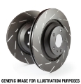 Picture of EBC 01-05 Cadillac Deville 4-6 HD USR Slotted Front Rotors