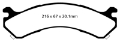 Picture of EBC 01-05 Chevrolet Silverado 3500 2WD Yellowstuff Rear Brake Pads