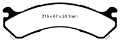 Picture of EBC 01-05 Chevrolet Silverado 3500 2WD Yellowstuff Rear Brake Pads