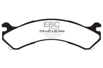 Picture of EBC 01-05 Chevrolet Silverado 3500 2WD Yellowstuff Rear Brake Pads