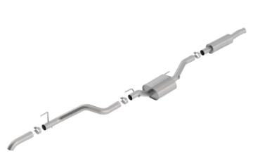 Picture of Borla 2020 Jeep Gladiator JT 3-6L V6 AWD 2-75in S-Type Climber Catback w- Turndown Tip