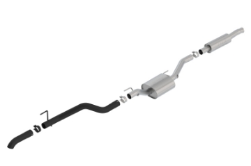 Picture of Borla 2020 Jeep Gladiator JT 3-6L V6 AWD S-Type Climber Catback w- Black Turndown Tip