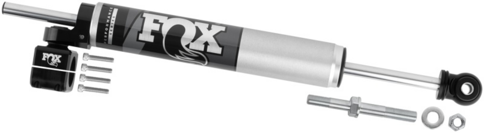 Picture of Fox 2007+ Jeep JK 8-2in 2-0 Tie Rod Clamp Steering Stabilizer
