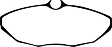Picture of EBC 01-05 Ford Thunderbird 3-9 Redstuff Rear Brake Pads