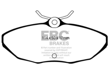 Picture of EBC 01-05 Ford Thunderbird 3-9 Ultimax2 Rear Brake Pads