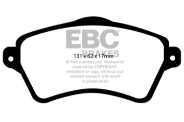 Picture of EBC 01-05 Land Rover Freelander 2-5 Greenstuff Front Brake Pads