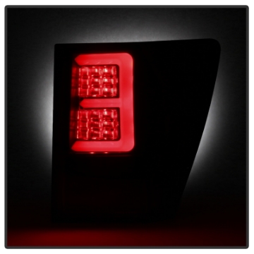 Picture of Spyder 07-10 Jeep Grand Cherokee Light Bar LED Tail Lights - Black Smoke ALT-YD-JGC07V2-LB-BSM