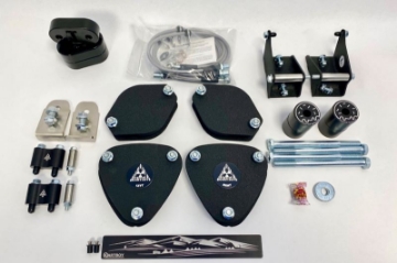Picture of Kartboy 18-21 Subaru Crosstrek-Forester 1-5in Lift Kit - Wrinkle Black Anodized