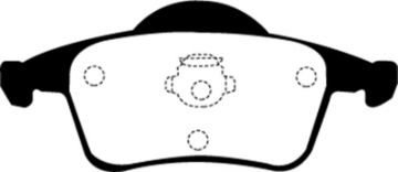 Picture of EBC 01-05 Volvo S60 2-3 Turbo T5 Redstuff Rear Brake Pads