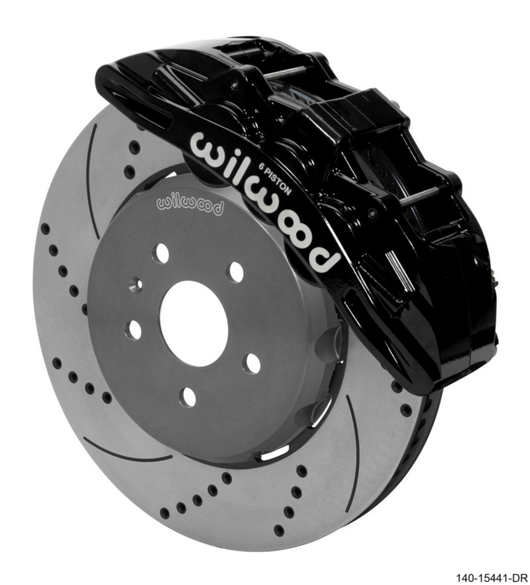 Picture of Wilwood SX6R Front Brake Kit 15in Lug Drive Drilled Rotor w- Lines 16-19 Chevrolet Camaro