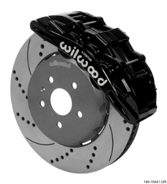 Picture of Wilwood SX6R Front Brake Kit 15in Lug Drive Drilled Rotor w- Lines 16-19 Chevrolet Camaro