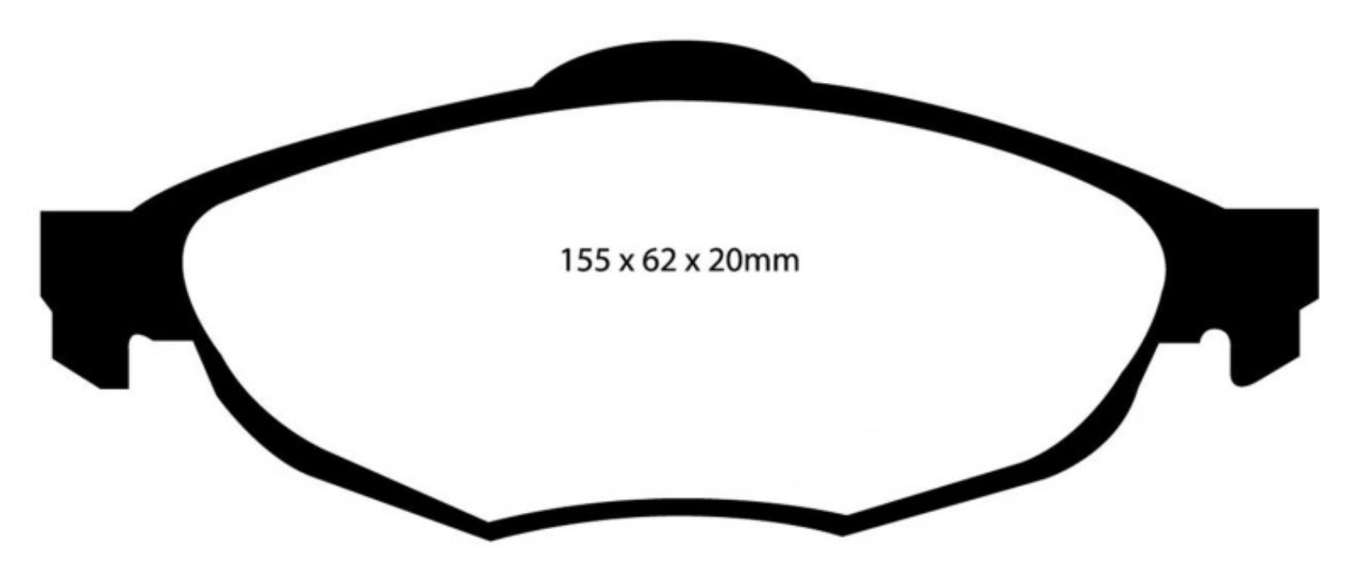 Picture of EBC 01-06 Chrysler Sebring Sedan 2-4 Redstuff Front Brake Pads