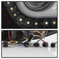 Picture of Spyder 16-19 Honda Civic 4 Door Light Bar LED Tail Lights - Black - ALT-YD-HC164D-LB-BK