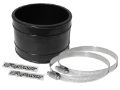 Picture of aFe Magnum FORCE Cold Air Intake System Spare Parts Kit 4in ID x 3in L Straight Coupler - Black