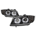 Picture of Spyder 09-12 BMW E90 3-Series 4DR HID w- AFS Only - LED Turn - Black - PRO-YD-BMWE9009-AFSHID-BK