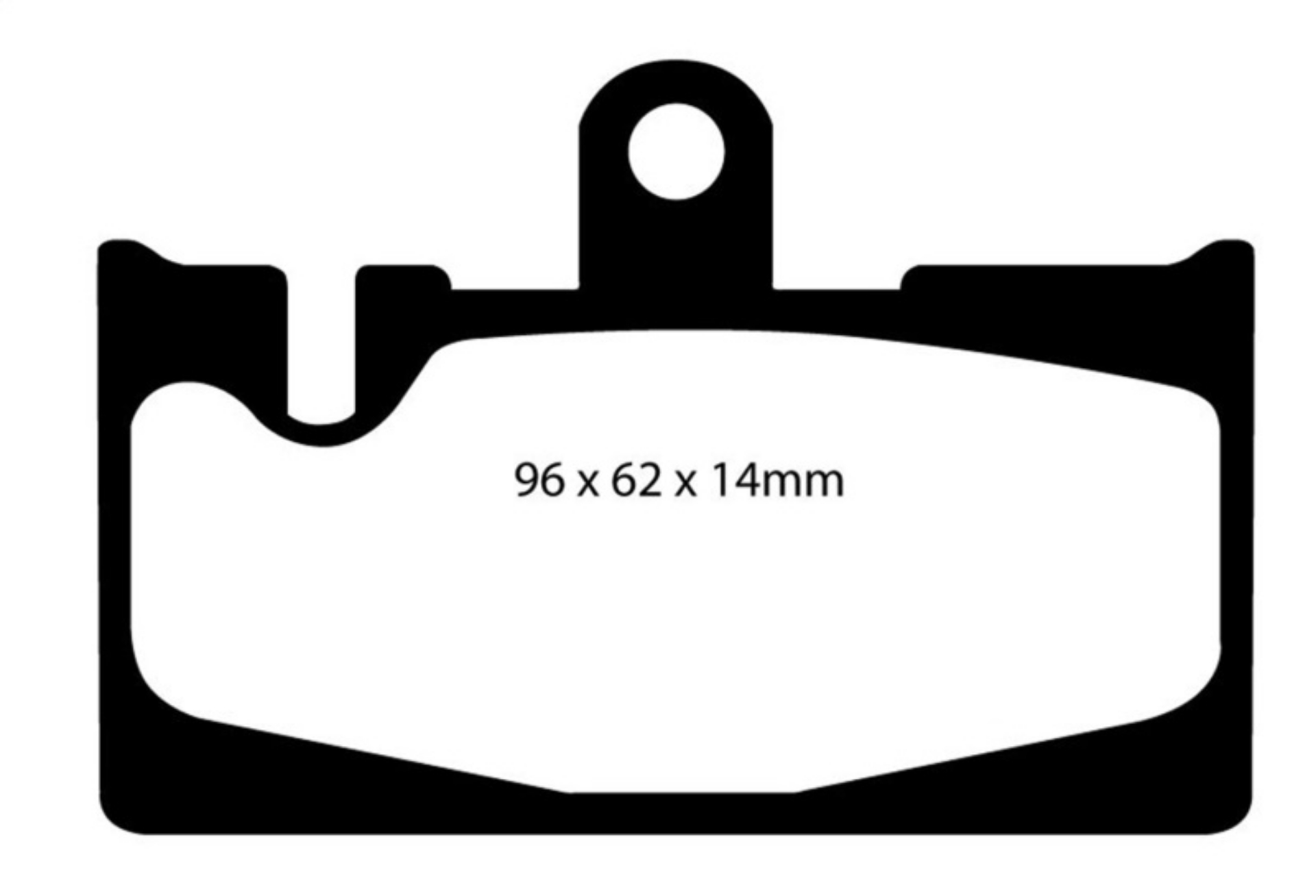 Picture of EBC 01-06 Lexus LS430 4-3 Redstuff Rear Brake Pads