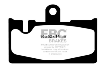 Picture of EBC 01-06 Lexus LS430 4-3 Redstuff Rear Brake Pads