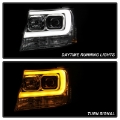 Picture of Spyder 07-14 Chevy Suburban-Tahoe V2 Projector Headlights LED Turn Sig Chrome PRO-YD-CSUB07V3-SB-C