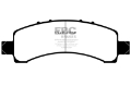 Picture of EBC 02 Cadillac Escalade 5-3 Akebono rear caliper Greenstuff Rear Brake Pads