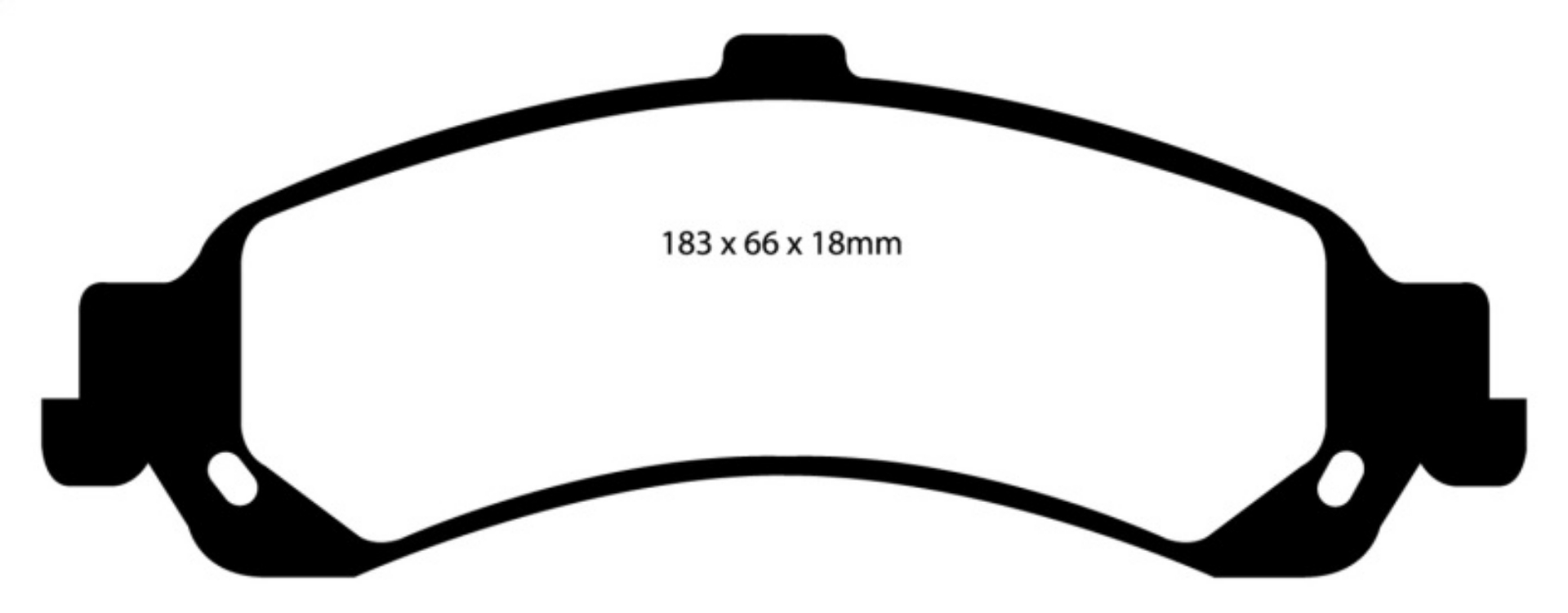 Picture of EBC 02 Cadillac Escalade 5-3 PBR rear caliper Greenstuff Rear Brake Pads