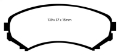 Picture of EBC 02-03 Honda Passport 3-2 Greenstuff Front Brake Pads
