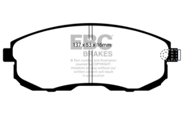 Picture of EBC 02-03 Infiniti G20 2-0 Ultimax2 Front Brake Pads