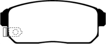 Picture of EBC 02-03 Infiniti G20 2-0 Ultimax2 Rear Brake Pads