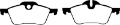 Picture of EBC 02-03 Mini Hardtop 1-6 Ultimax2 Front Brake Pads