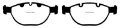 Picture of EBC 02-04 BMW X5 4-6 Redstuff Front Brake Pads