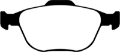 Picture of EBC 02-04 Ford Focus 2-0 SVT Ultimax2 Front Brake Pads