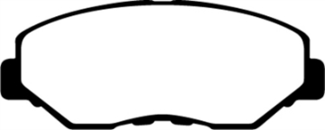Picture of EBC 02-04 Honda CR-V 2-4 Greenstuff Front Brake Pads