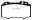Picture of EBC 02-04 Mercedes-Benz C32 AMG W203 3-2 Supercharged Redstuff Front Brake Pads