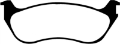 Picture of EBC 02-05 Ford Explorer 4-0 2WD Ultimax2 Rear Brake Pads