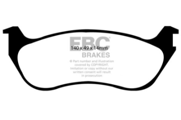 Picture of EBC 02-05 Ford Explorer 4-0 2WD Yellowstuff Rear Brake Pads