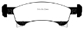 Picture of EBC 02-06 Ford Expedition 4-6 2WD Greenstuff Front Brake Pads