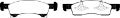 Picture of EBC 02-06 Ford Expedition 4-6 2WD Greenstuff Front Brake Pads